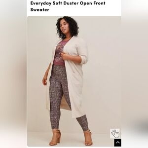 Torrid Duster Sweater